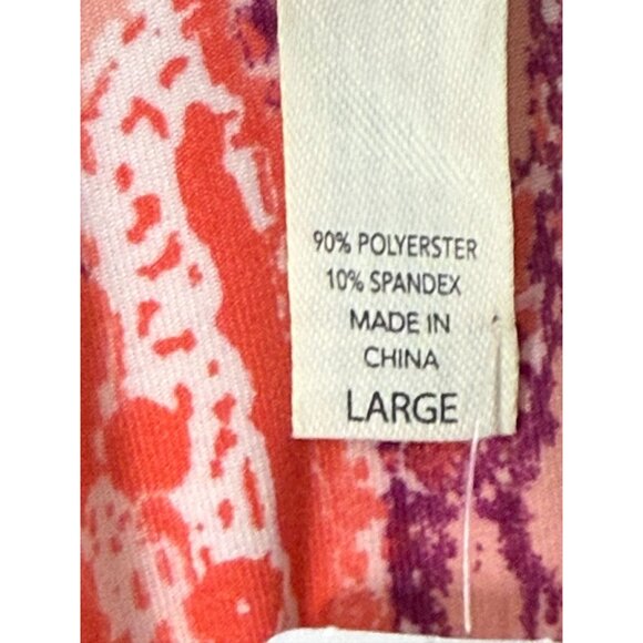 Soma Maxi Dress Crossback Straps Coral Purple Babydoll Y2K Size Large NWT - Picture 10 of 12